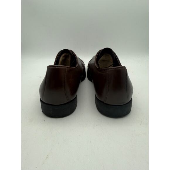 EUC Allen Edmonds AE Men 8.5 D M US Tribeca Brown Oxfords Brown Leather main image 4